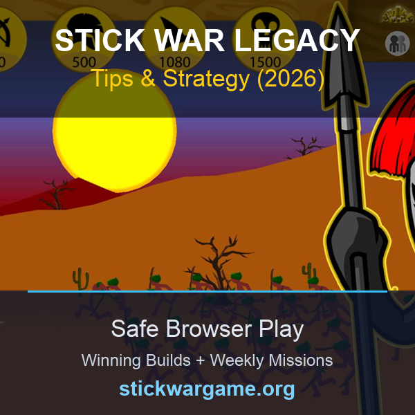 Stick War Legacy tips cover